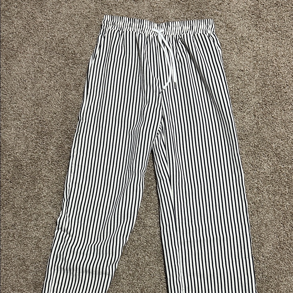 Classic Striped Casual Pants